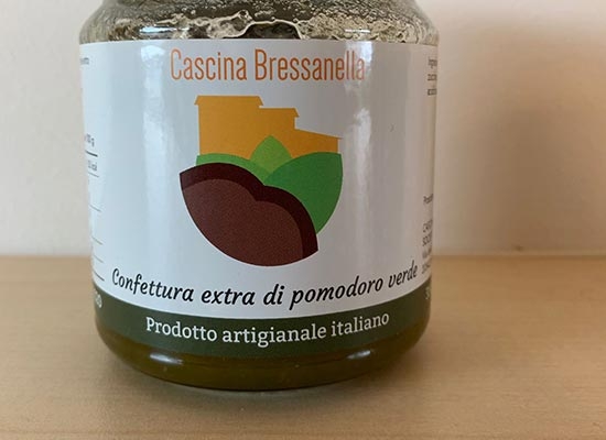 Confettura di pomodoro verde
